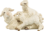 Schaf mit Lämmer