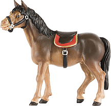 Pferd dunkelbraun