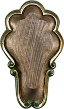 Trophäenschild Klaus für Gams