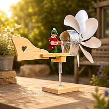 Windrad mit Tiroler einfach